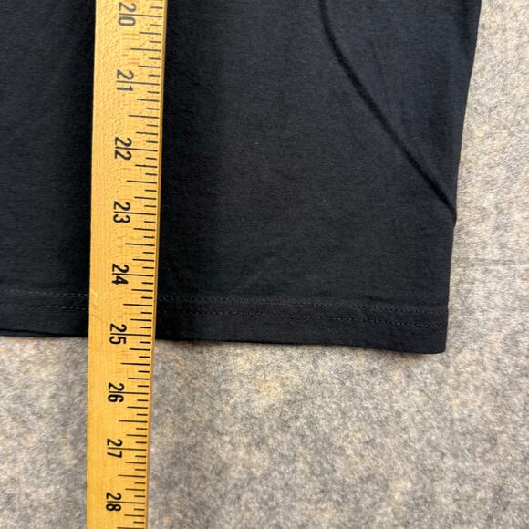 Natural Light Beer Adult T Shirt Black Turquoise Pink Flamingo Size Small 396 - Picture 5 of 6